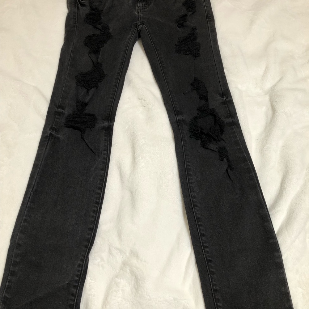 PACSUN Skinny Black Jeans 28x30